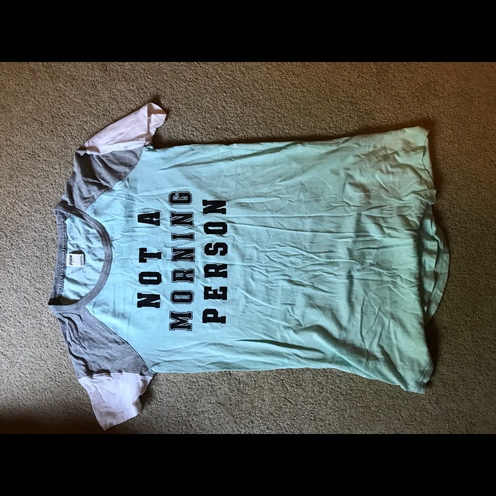Pink sleep shirt